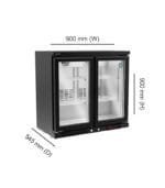 Hoshizaki Back Bar Chiller, RBW-95, 2-door - Commercial Kitchen Equipment - Image 3