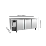 Hoshizaki Under counter Chiller RTW 177 dimensions