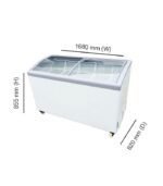 Voltas Flat Glass Top Freezers – 520 Ltr, 5 Star