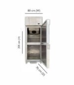 Coldshell S.S. Two Door Vertical Freezer-600 Ltr. RF6002D Dimention.jpg