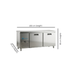 Coldshell UC1500DD Dimensions