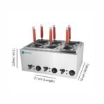 Coldhsell Pasta Boiler 6 Compartment