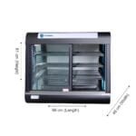 Coldshell Black Premium Showcase Food Warmer 2ft