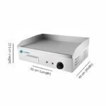 Coldshell Electric Griddle Plain, 818