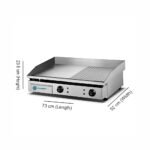 Coldshell Electric Griddle Plain, 820