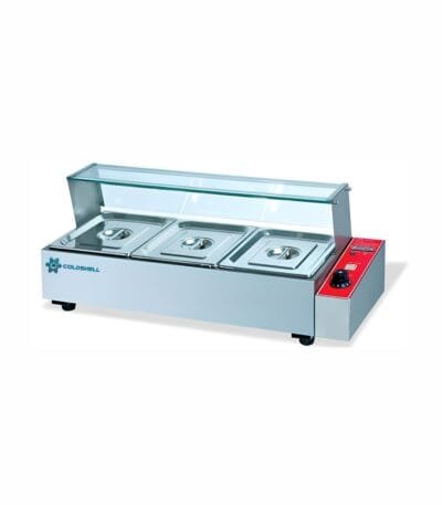 Coldshell Electric Hot Bain Marie 3 GN Pan