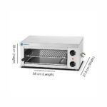 Coldshell Electric Salamander 935 with 2 elements (Top and Bottom Heated)