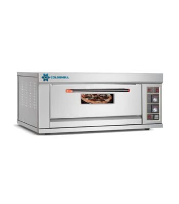 Coldshell Electric Stone Pizza Oven Single Deck Two Tray