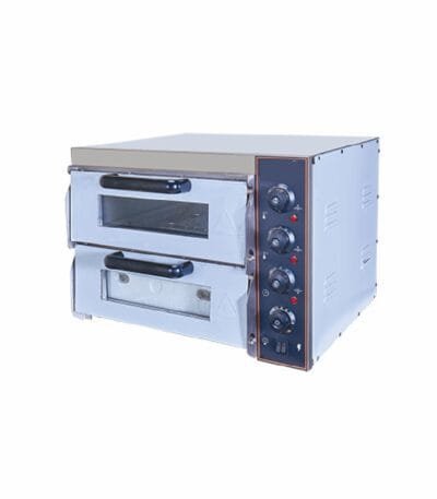 Coldshell Electric Stone Small Pizza Oven Double Deck AMS02