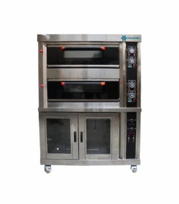 Coldshell Electric Baking Oven with PROOFER EBOP 24 (2 Deck 4 Tray)