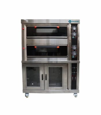 Coldshell Gas Baking Oven with PROOFER GBOP 24 (2 Deck 4 Tray)
