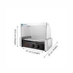 Coldshell Hot Dog Grill 7 Rollers - Image 2