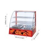 Coldshell Red Deluxe Food Warmer 2ft