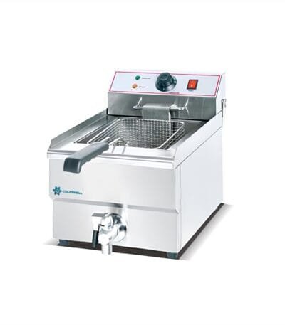Coldshell Single Electric Fryer 10 Ltr With Tap