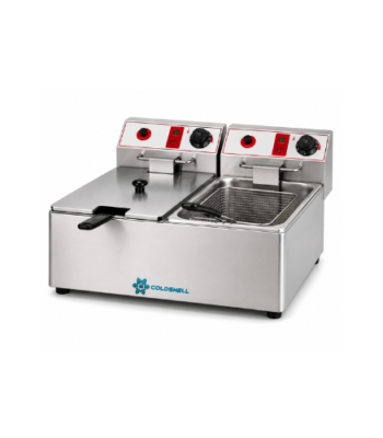 Double Electric Fryer 8 ltr Heavy