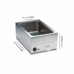 Electric Hot Bain Marie 1 Basket