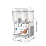 Coldshell Cold Juice Dispensers 18 Ltr X 3