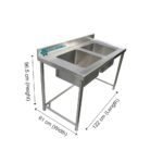 Coldshell Double Sink Unit SU48