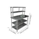 Coldshell Work Table with OHS WTO42