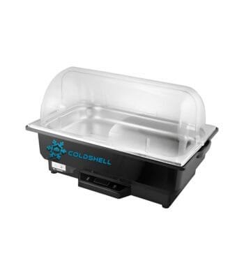 Coldshell Electric Fiber Chafer(Roll Top Cover)W/1/1 65mm Pan, EFC10 10 Ltr