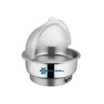 Coldshell Electric Round SS Chafer (Roll Top Cover), ERSSC10 7 Ltr