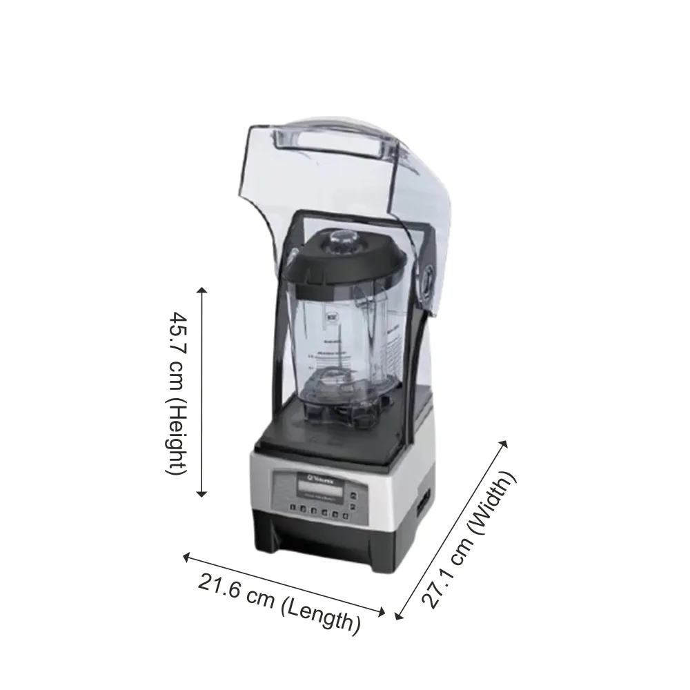 Vitamix Blender With Sound Cover, TOUCH N GO ADVANCE